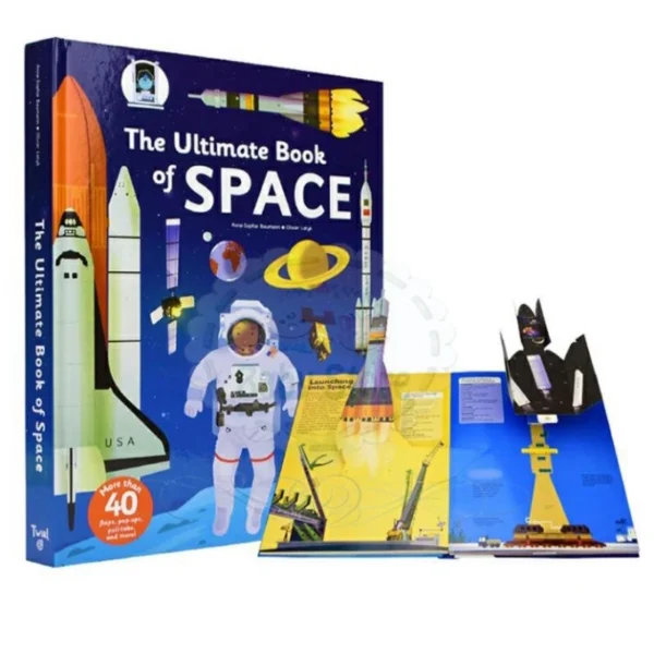 The Ultimate Book of Space   Construction site  Vehicles   Cities Airport airplanes Planet earth