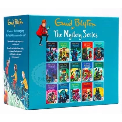 Enid Blyton Mystery Series Complete Collection Set of 15 Books