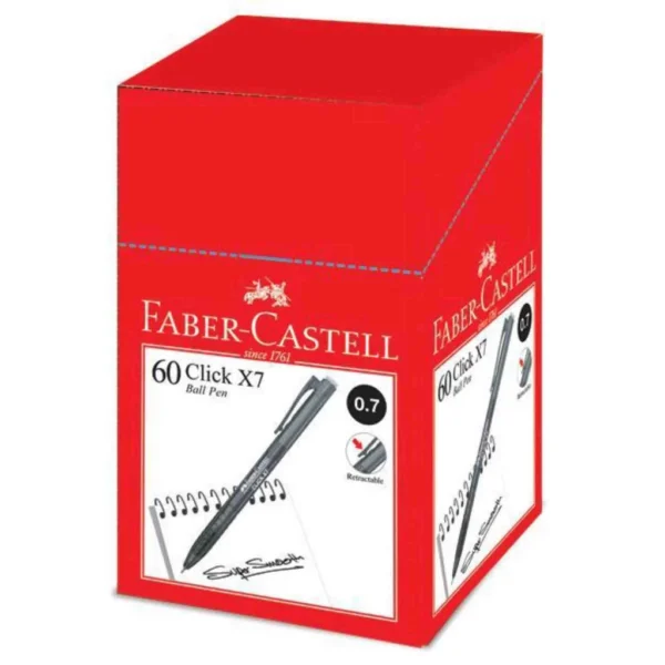 37700593b99e526d5530255d5170004b.webp Faber Castell Ball Pen Click X5 X7 1422 1425