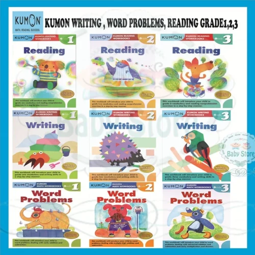 5d616456e35dfbb8af2120b4ad5d6ce6.webp Kumon English Reading Writing Words problem graded workbooks