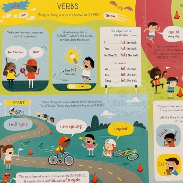 Usborne Lift the Flap Grammar and Punctuation