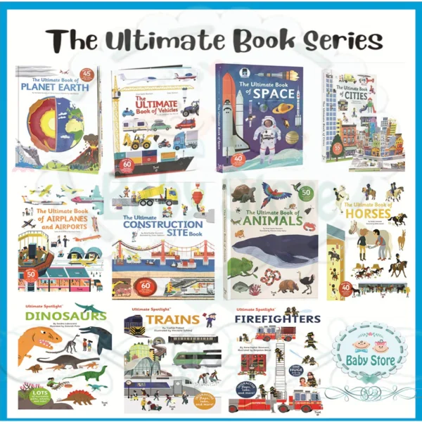 The Ultimate Book of Space   Construction site  Vehicles   Cities Airport airplanes Planet earth