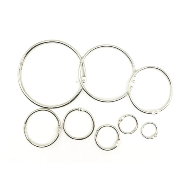 my-11134207-7ras8-m1h2br4o6w4n9f.webp Metal Ring Book Ring Card Ring Leaf Binder Ring 30 41 55 80mm