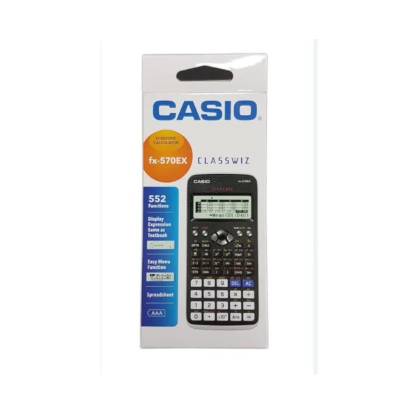 CASIO SCIENTIFIC CALCULATOR CLASSWIZ FX 570EX