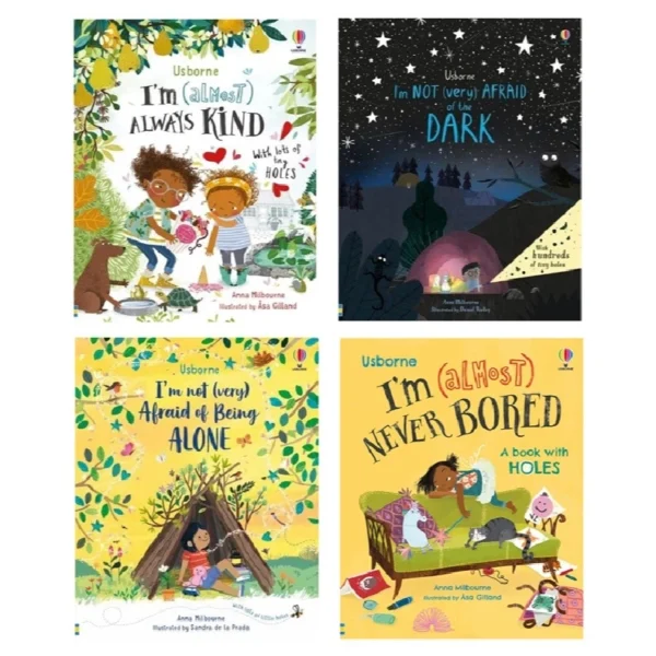 Usborne I m Not  Afraid of Being Alone  Afraid of dark  I m  Always Never Bored always kind feel shy