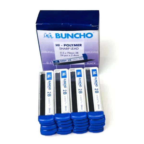 my-11134207-820l8-memuw83rhqma84.webp Buncho Hi Polymer 2B Pencil Lead 0 5mm