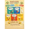 Money bunny Give it Save it Earn it Spend it money concept series picture books for children