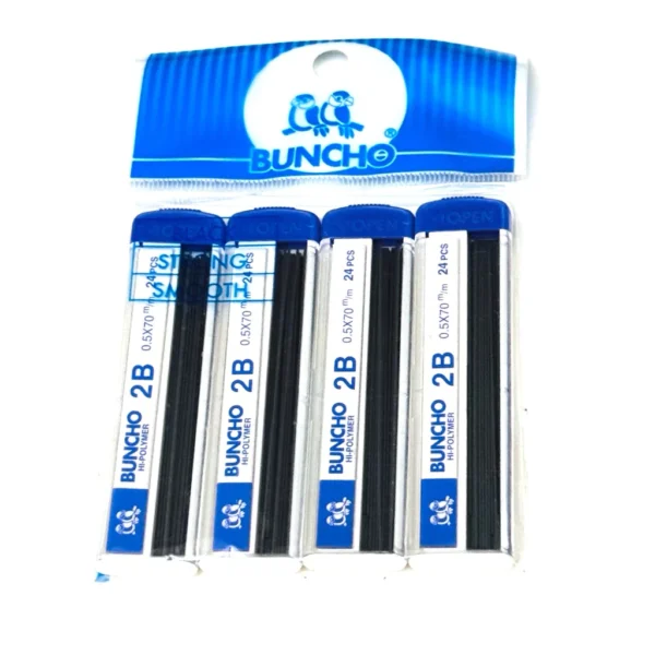 my-11134207-820lc-memuwoqavq4h2b.webp Buncho Hi Polymer 2B Pencil Lead 0 5mm